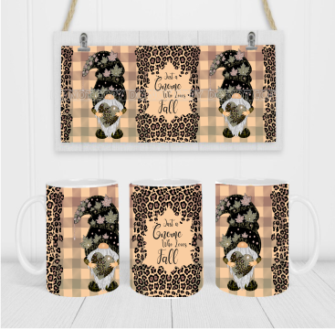 Just A Gnome That Loves Fall - Coffee Mug Wrap - Sublimation Transfers