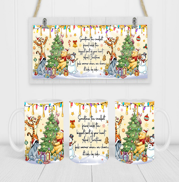 Christmas Character - Coffee Mug Wrap - Sublimation Transfers