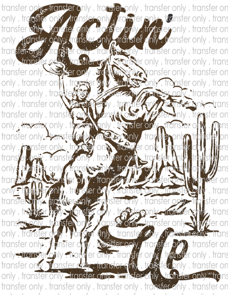 Actin' Up - Waterslide, Sublimation Transfers