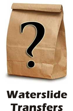 3.5" Waterslide Transfer - Grab Bag