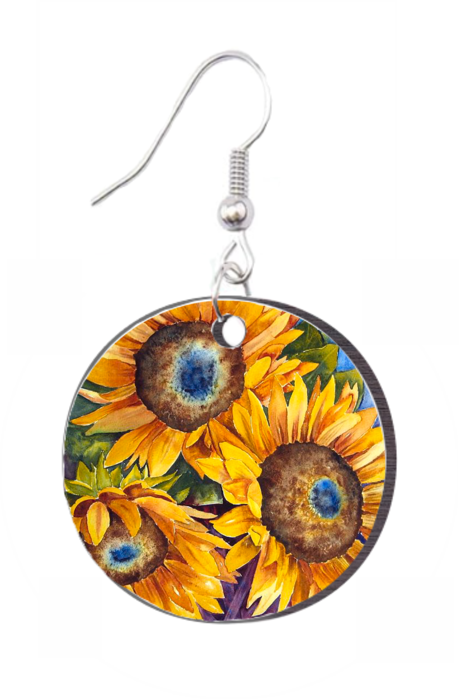 Sunflower Group - Round Earring Design