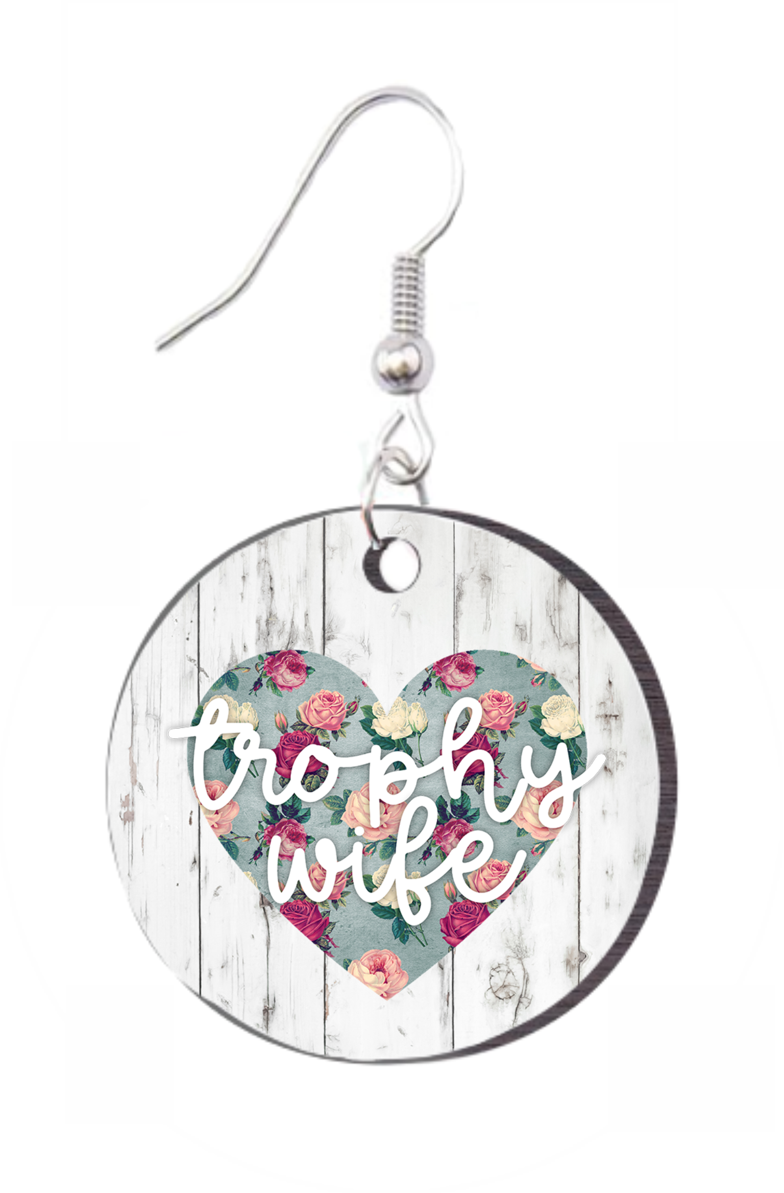 Trophy Wife - Round Earring Design