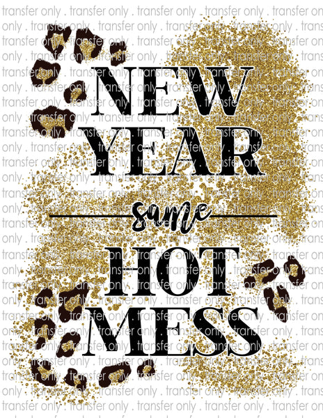 Waterslide, Sublimation Transfers - New Year's