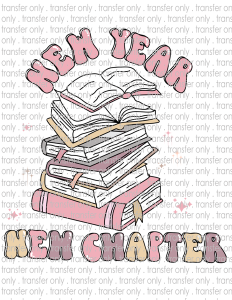 New Year New Chapter  - Waterslide, Sublimation Transfers