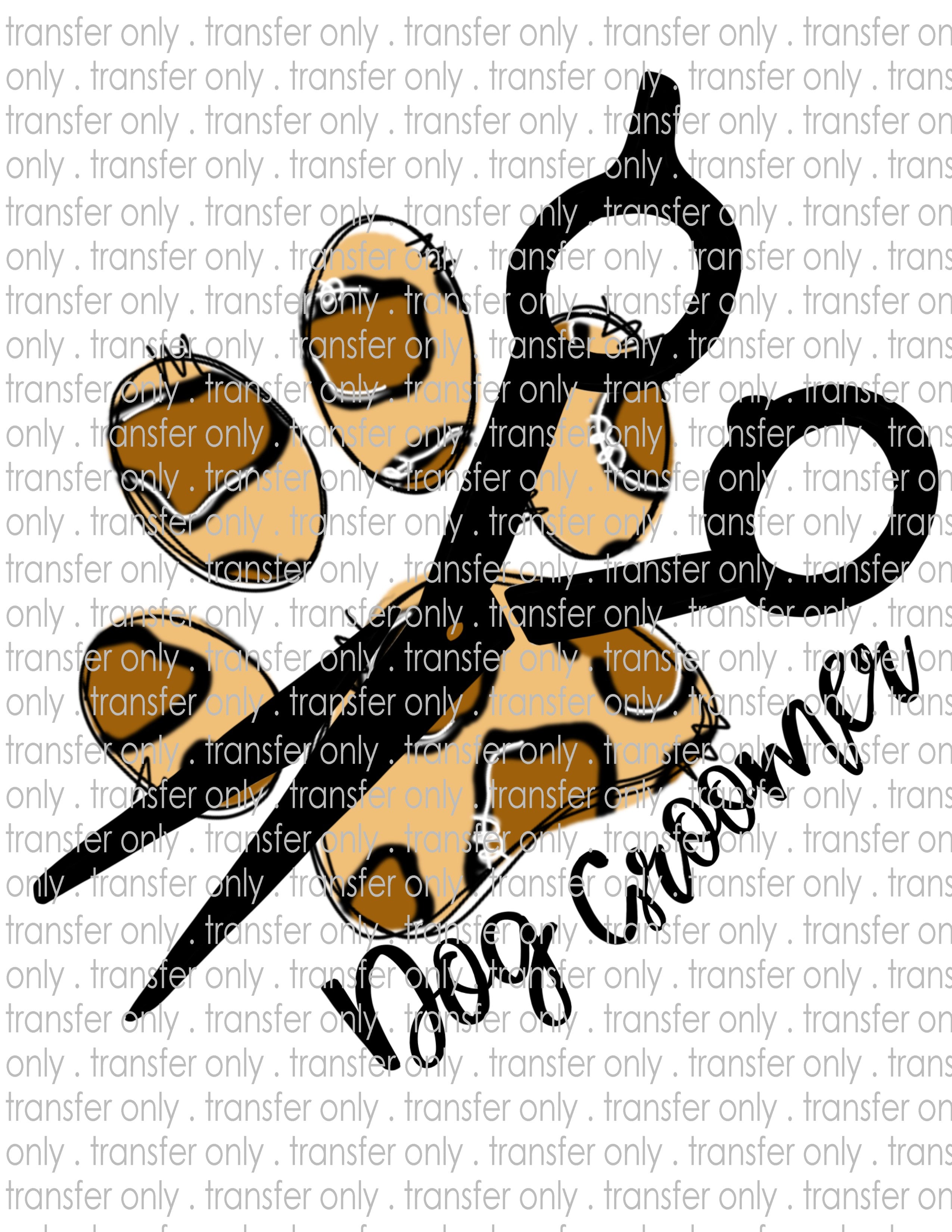 Dog Groomer - Waterslide, Sublimation Transfers