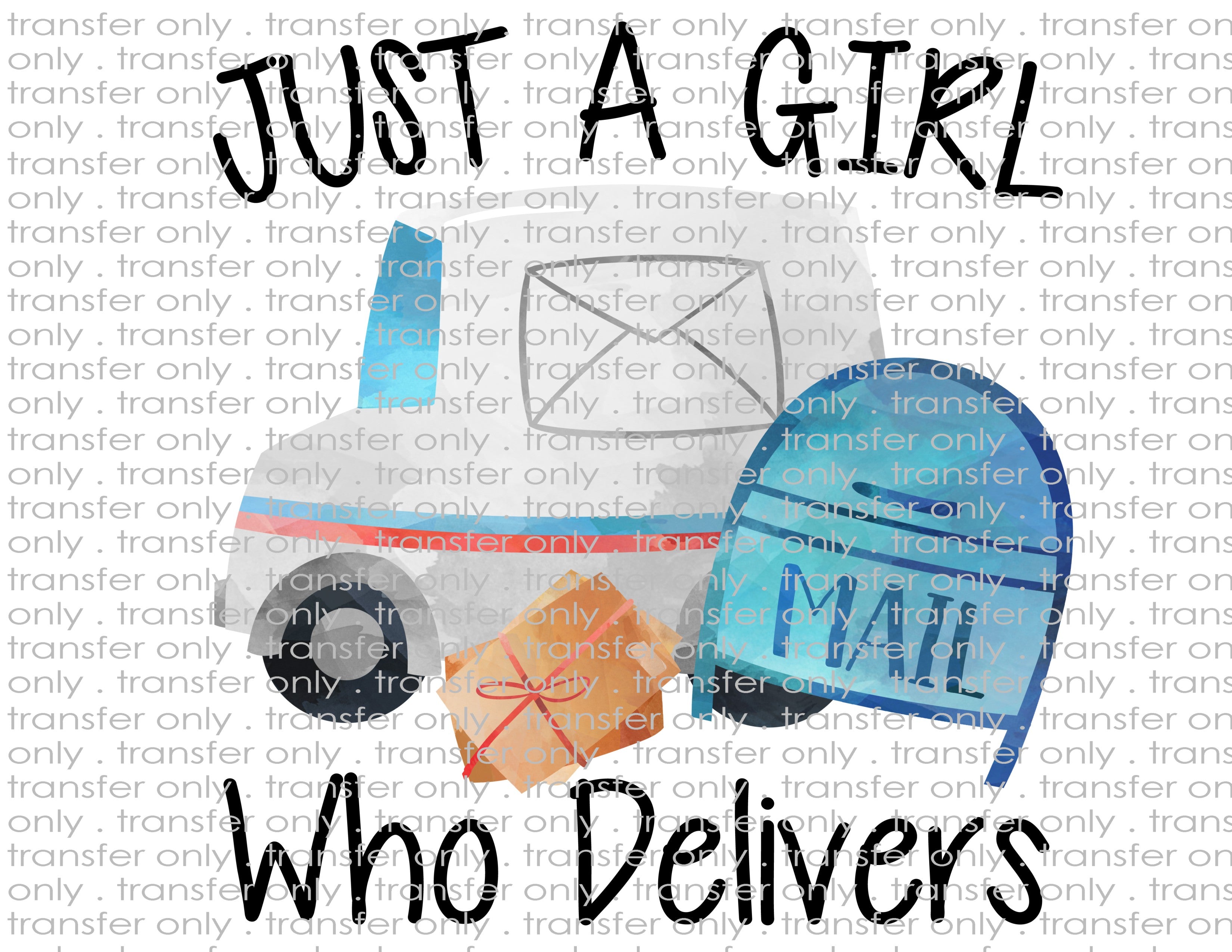 Post Office - Waterslide, Sublimation Transfers