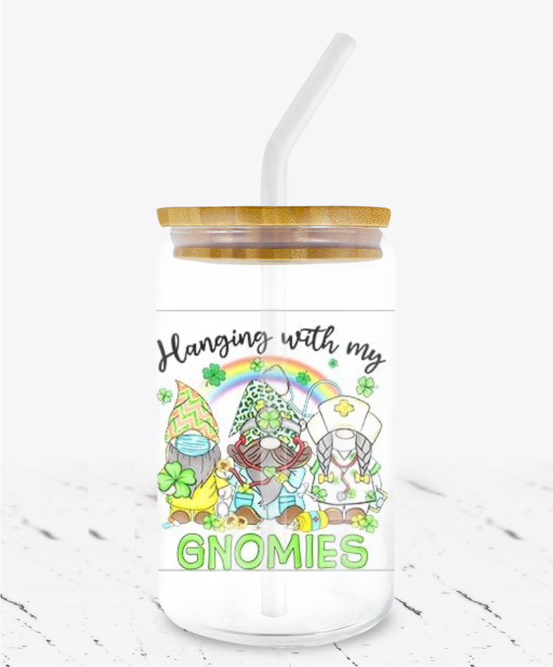 Hangin' with my Gnomies -  UV DTF Decals