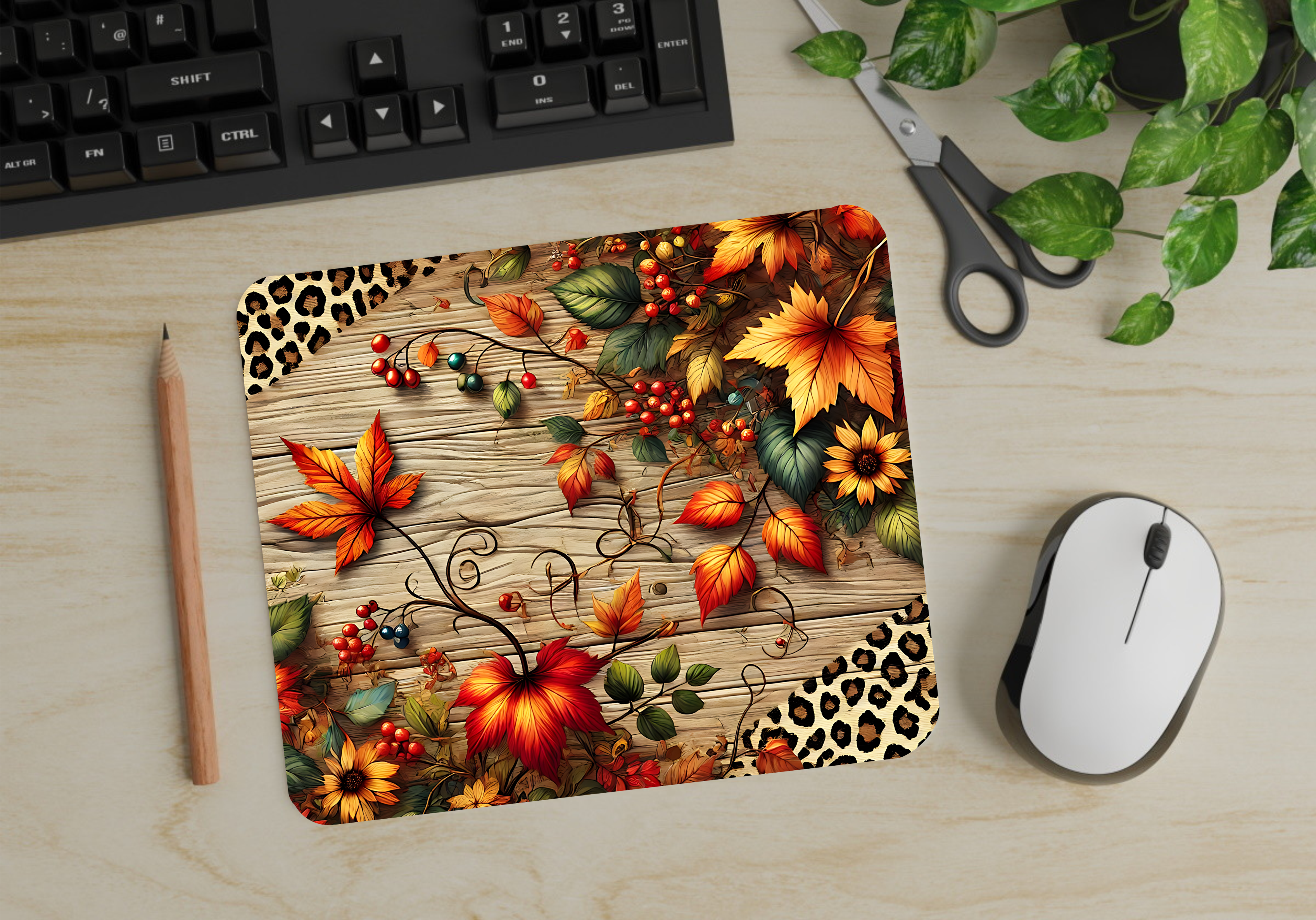 Autumn Scene - Mouse Pad - Sublimation Transfer