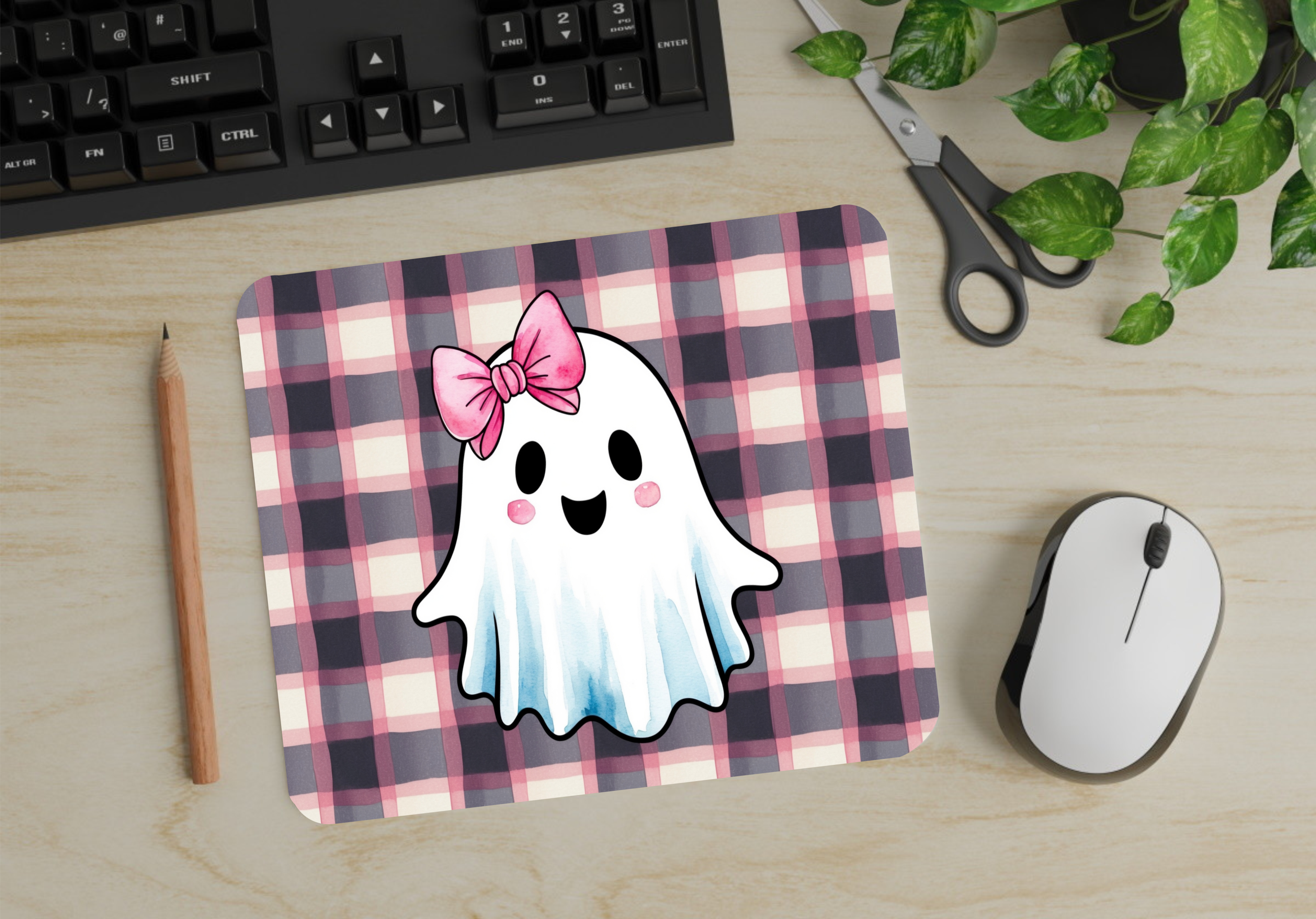 Halloween Ghost - Mouse Pad - Sublimation Transfer