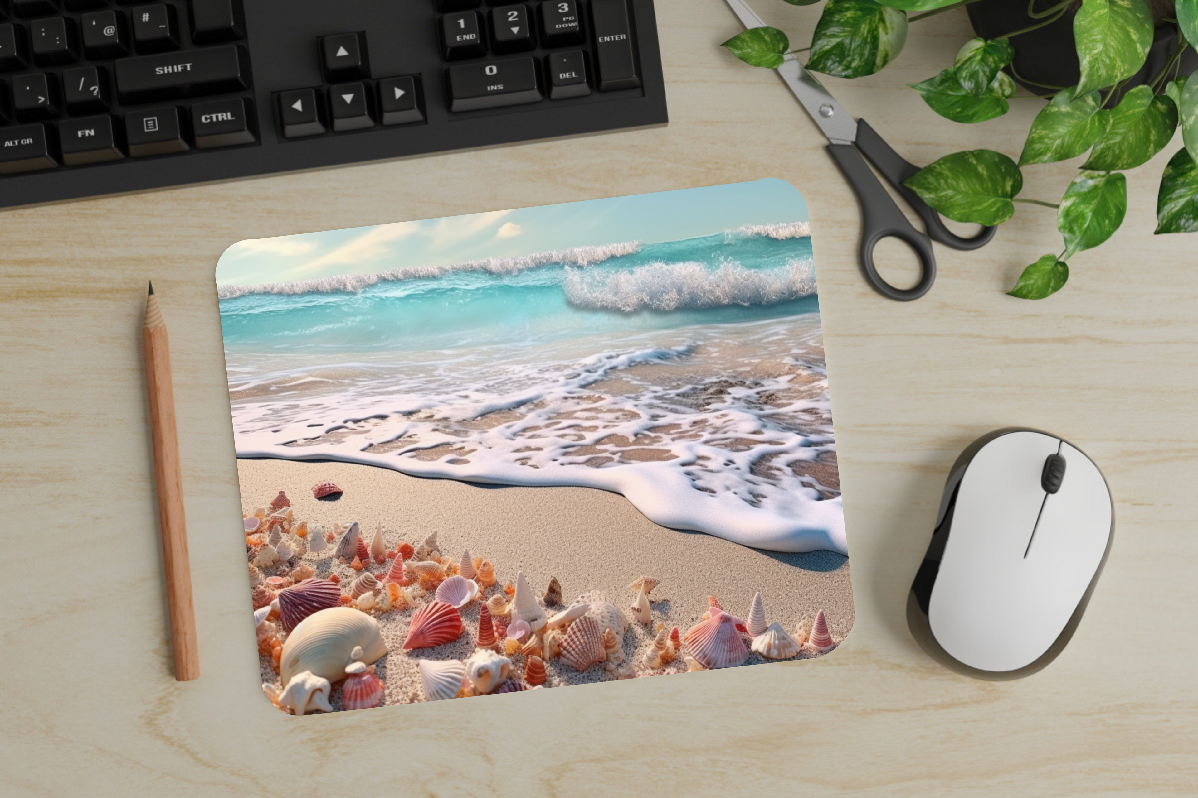 Ocean Front - Mouse Pad - Sublimation Transfer