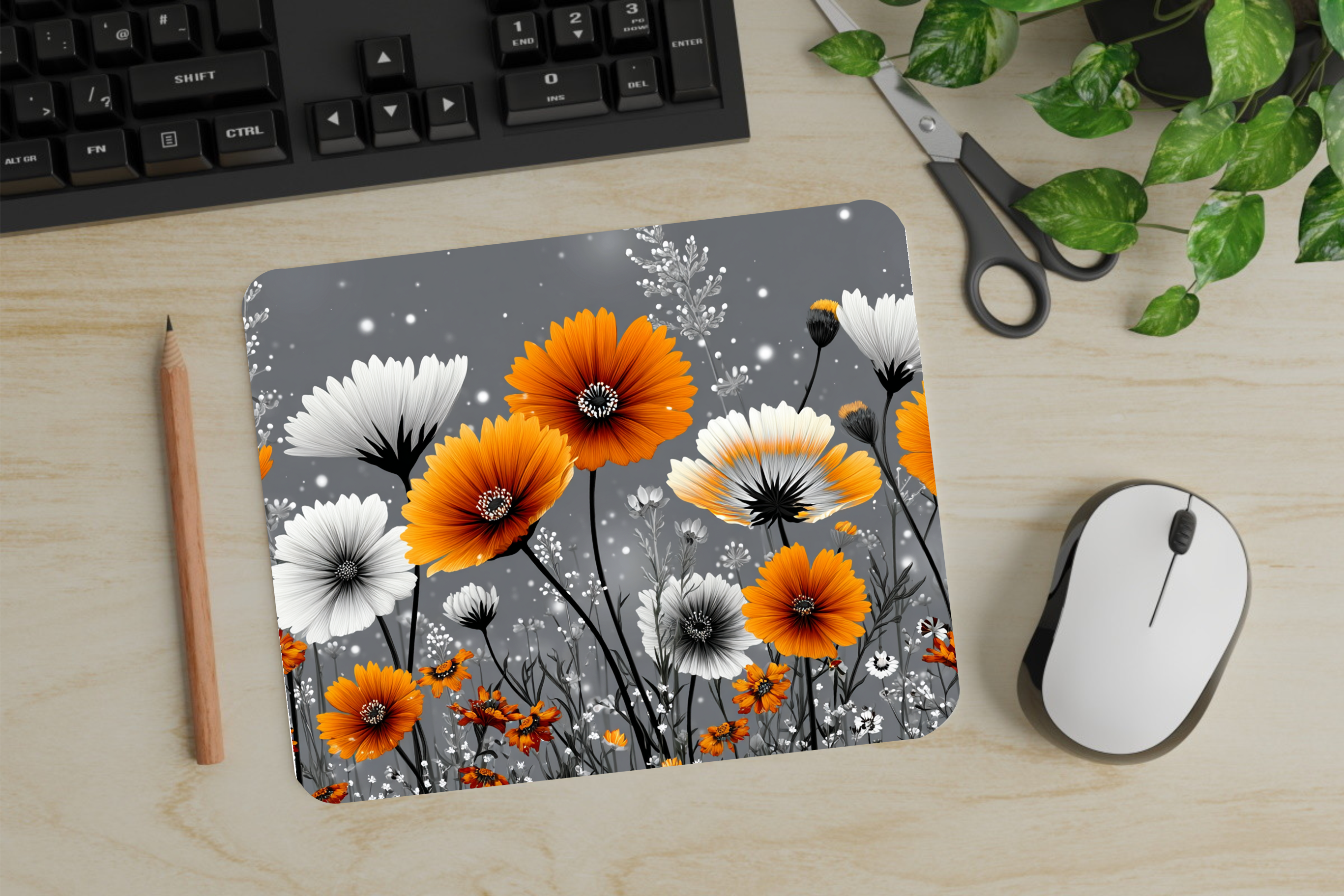 Floral - Mouse Pad - Sublimation Transfer