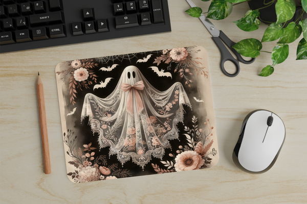 Lace Ghost - Mouse Pad - Sublimation Transfer