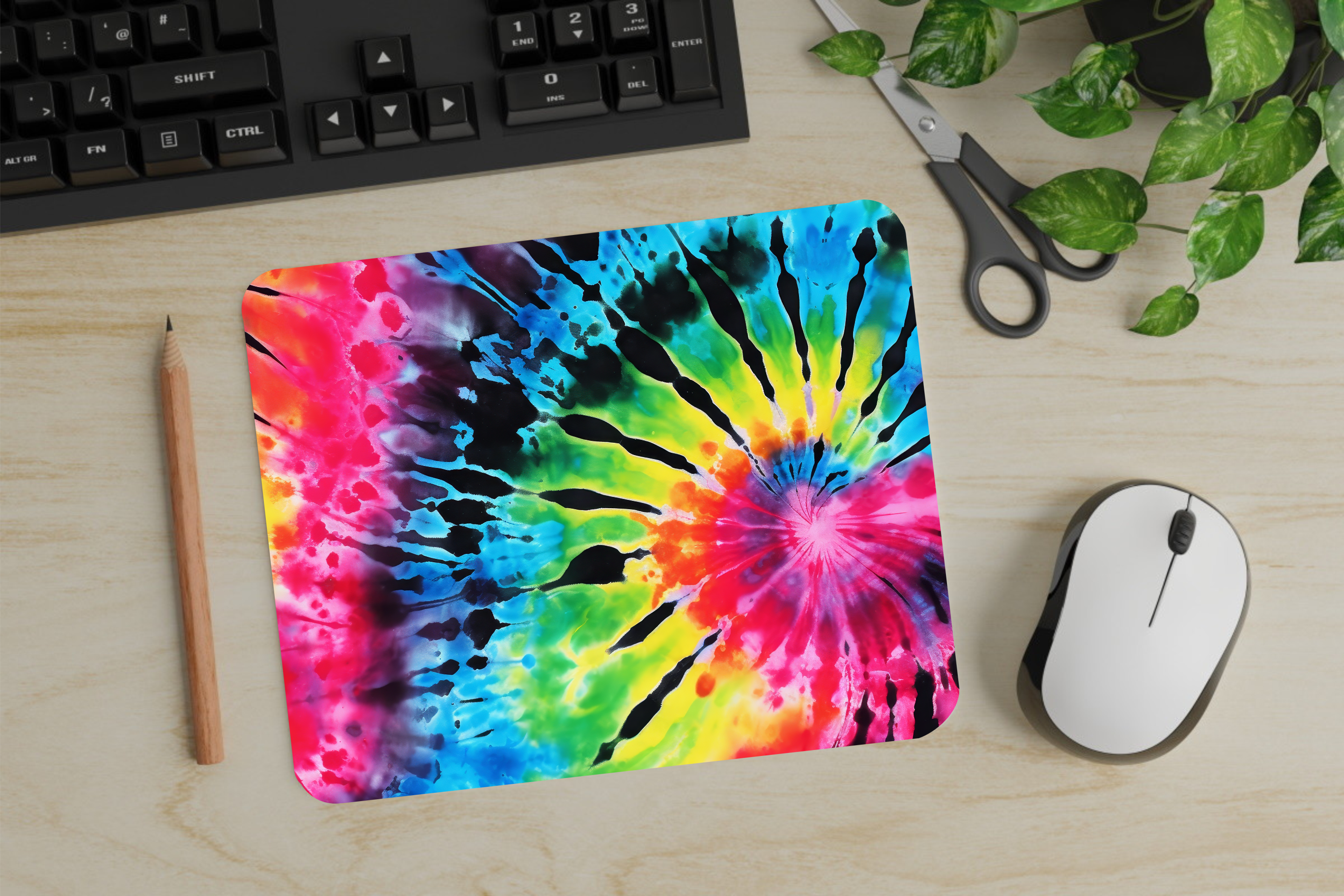 Tie Dye - Mouse Pad - Sublimation Transfer