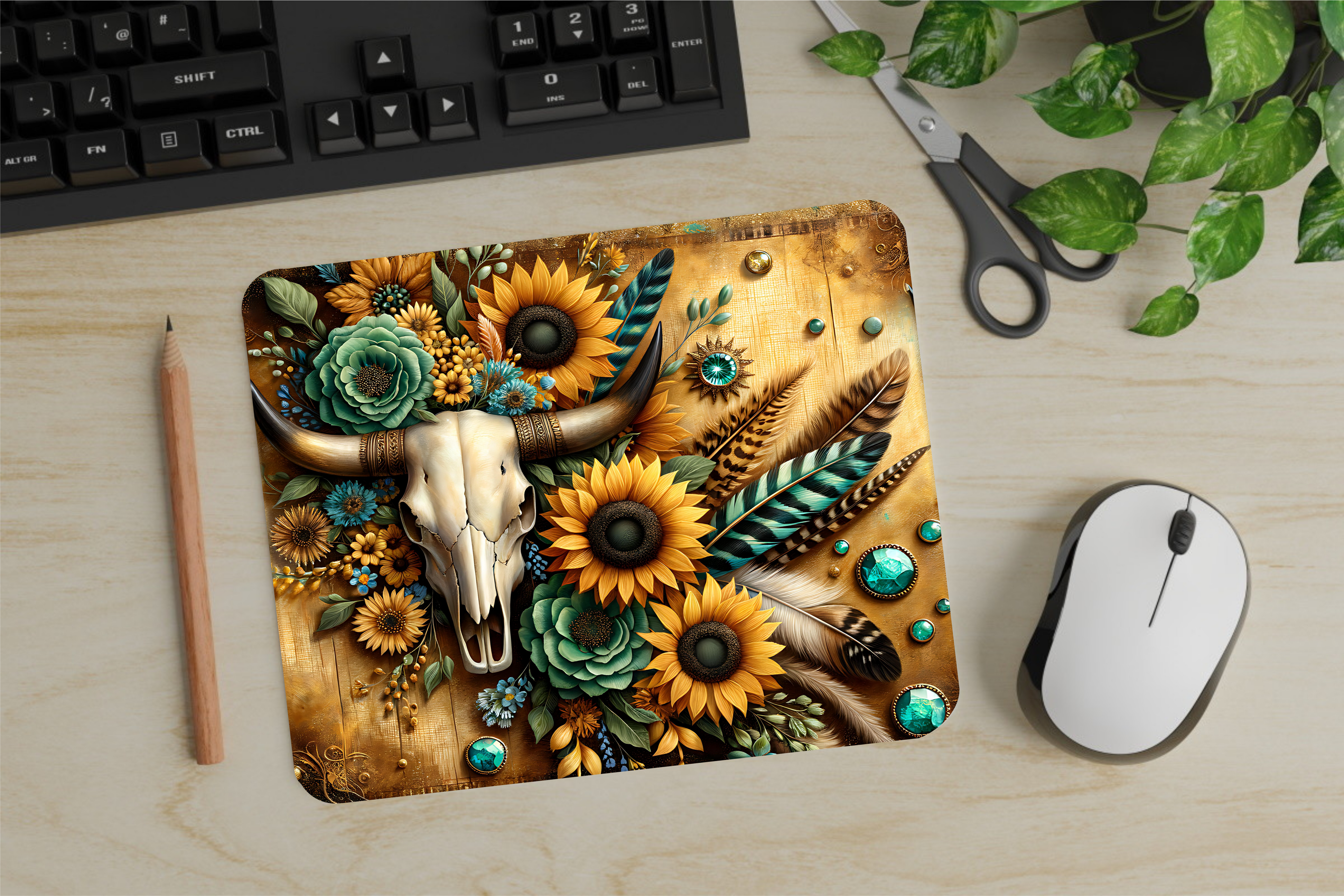 Western Theme - Mouse Pad - Sublimation Transfer