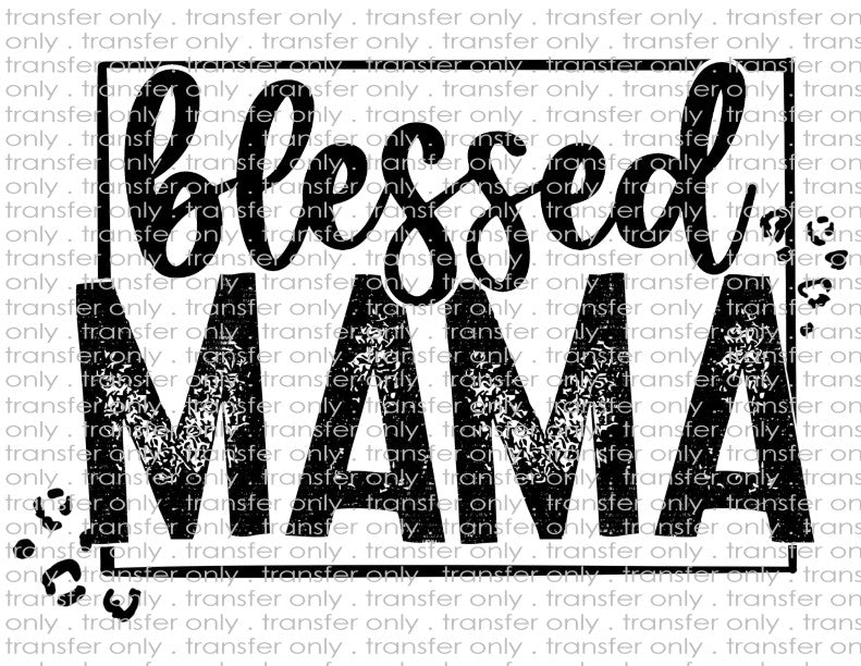 Blessed Mama - Waterslide, Sublimation Transfers