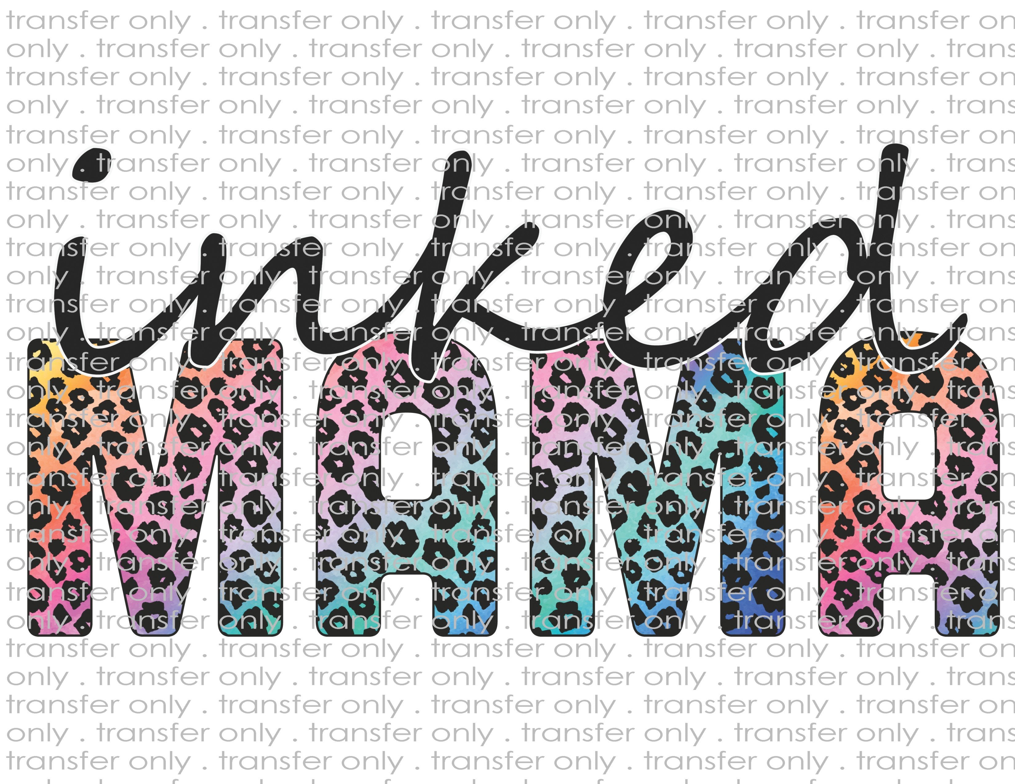 Inked Mama - Waterslide, Sublimation Transfers