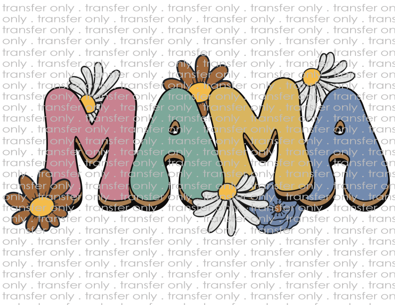 Mama - Waterslide, Sublimation Transfers