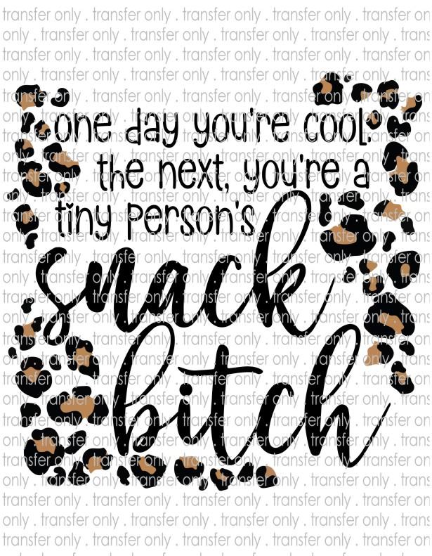 One Day You're Cool - Waterslide, Sublimation Transfers