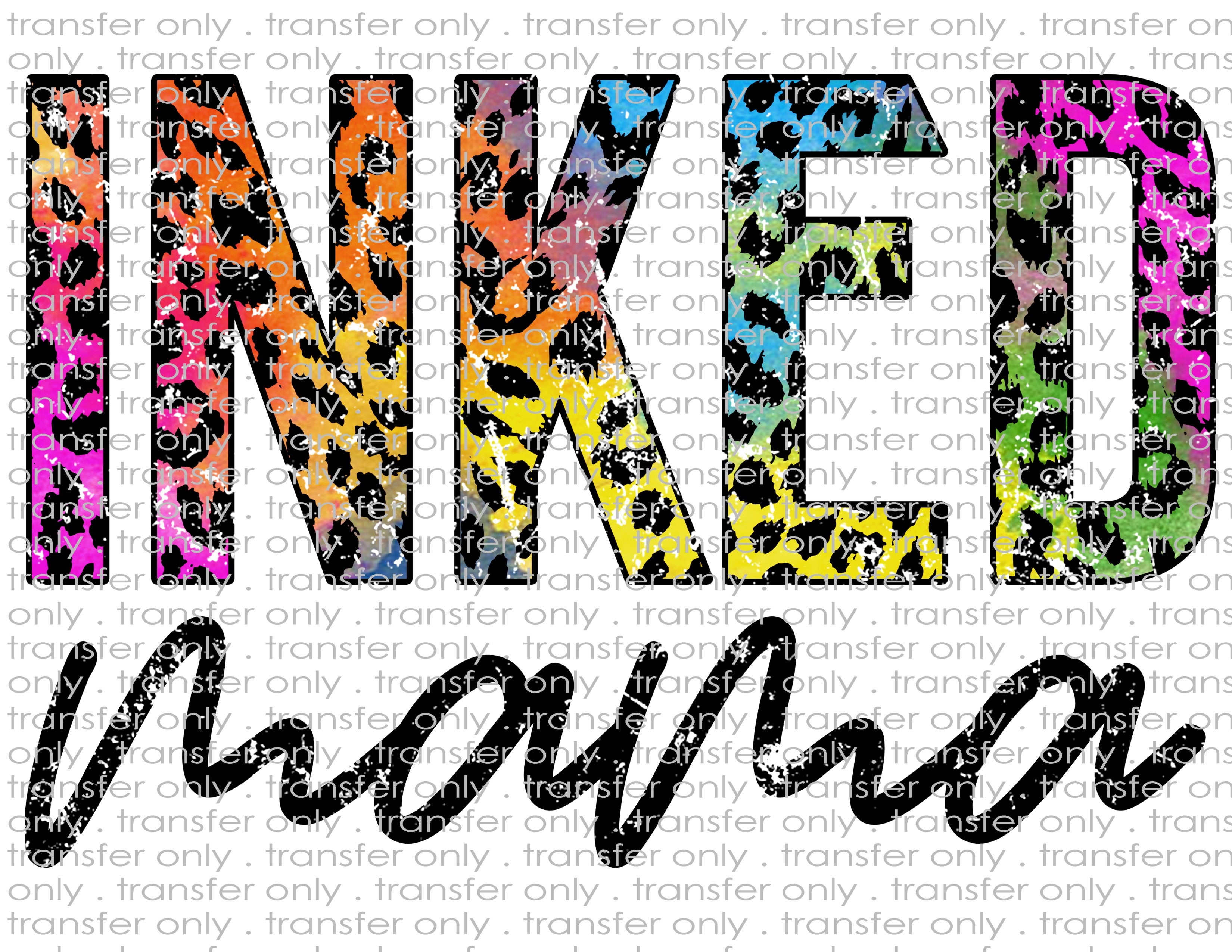 Inked Mama - Waterslide, Sublimation Transfers