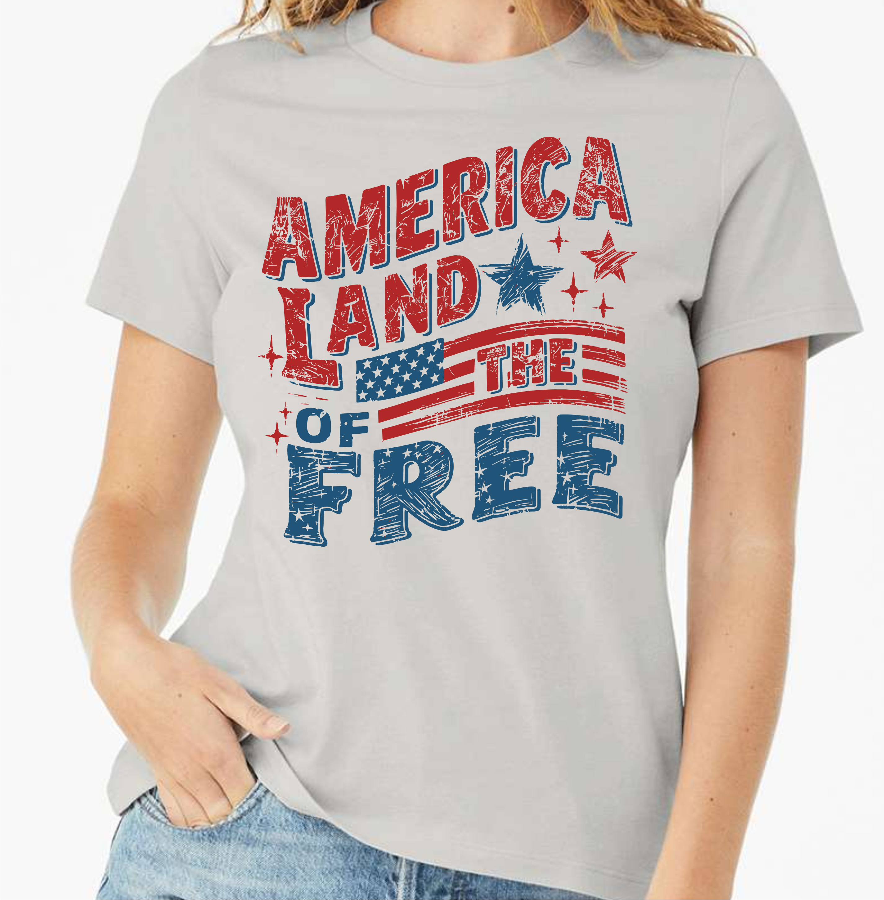 America Land Of The Free - DTF Transfer