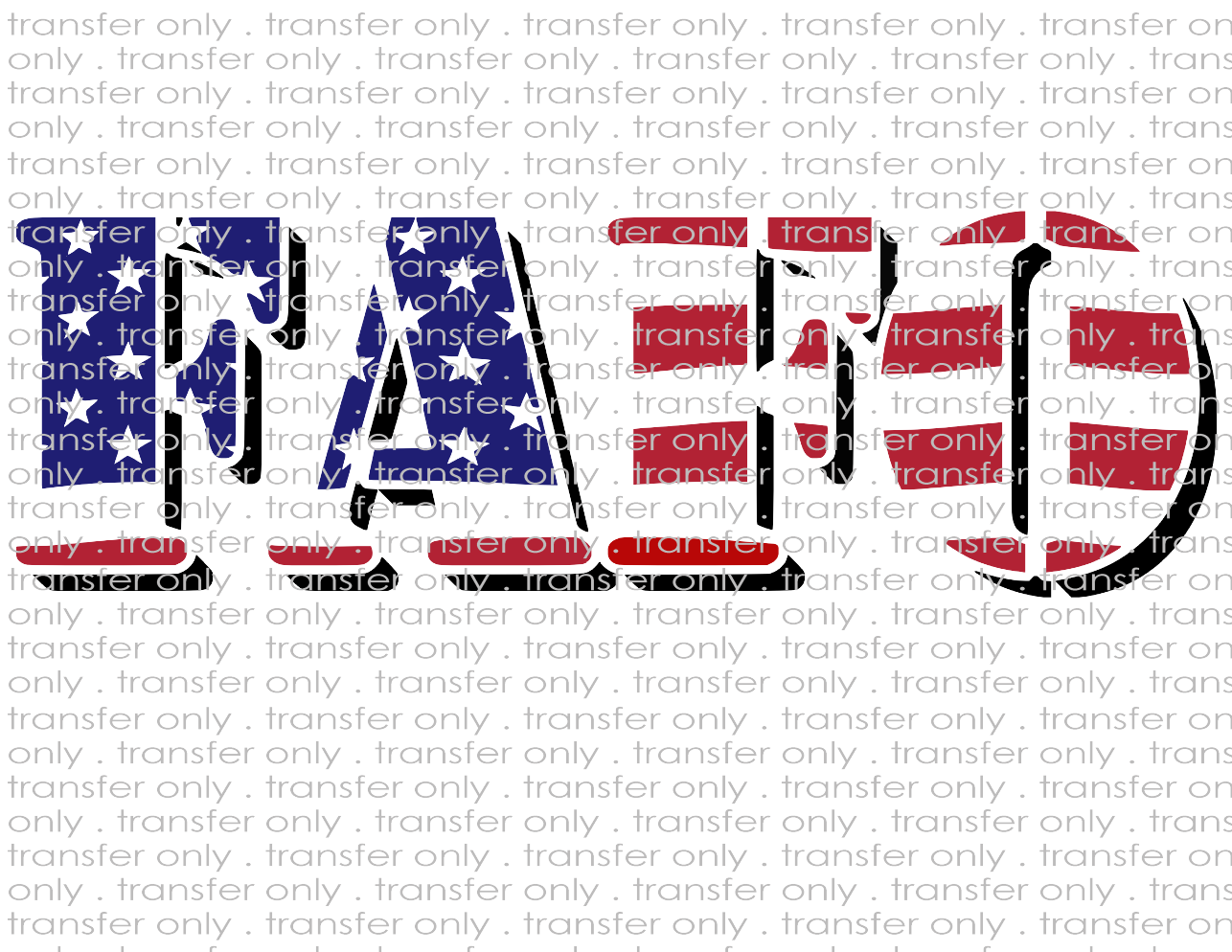 FAFO - Waterslide, Sublimation Transfers