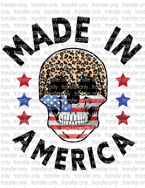 Made in America - Waterslide, Sublimation Transfers