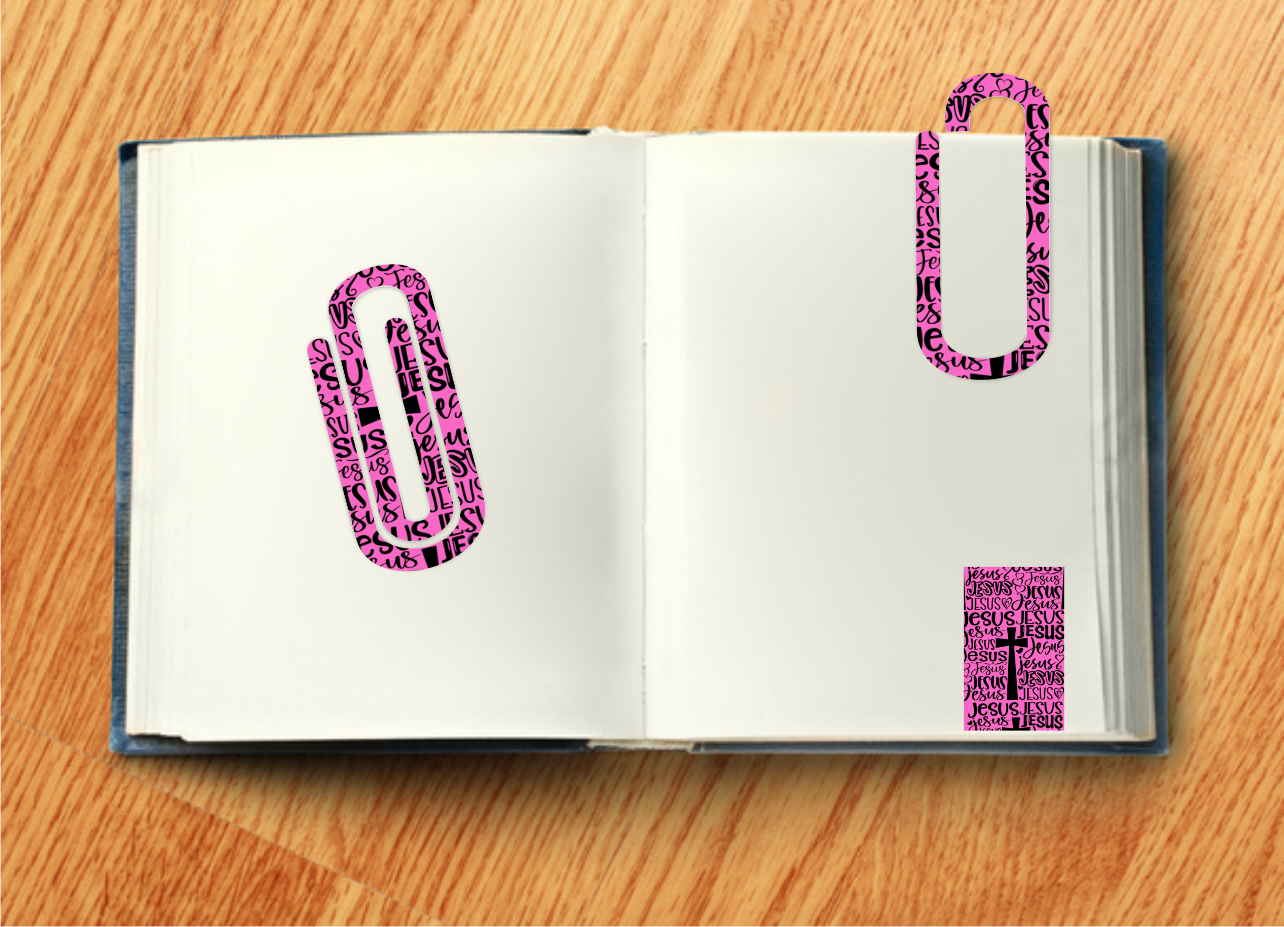 Jesus - Jumbo Paper Clip Transfer