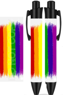 Color Stripes - Sublimation Pen Wrap