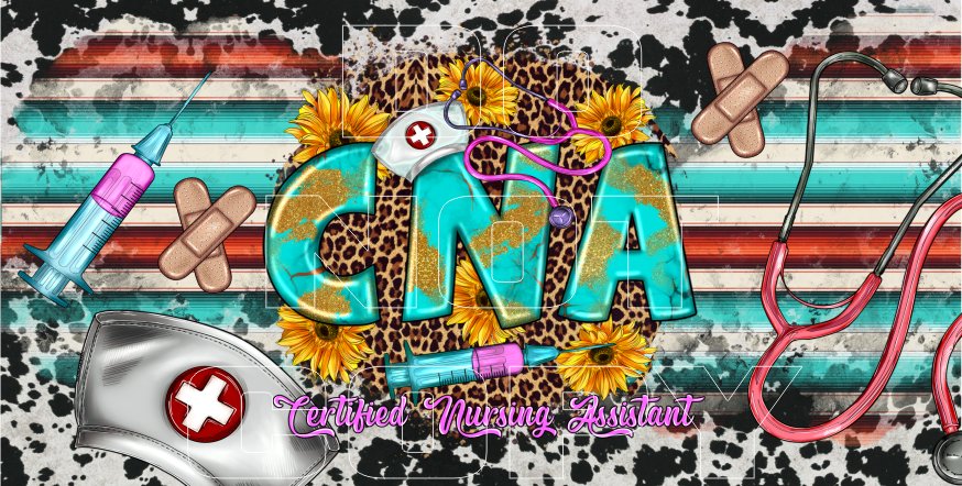 CNA License Plate Sheets - Sublimation Transfer