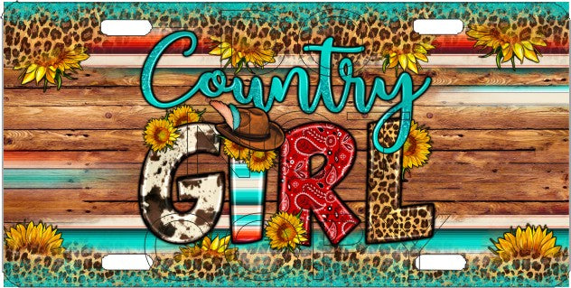 Western Sublimation Transfers - License Plate Sheets