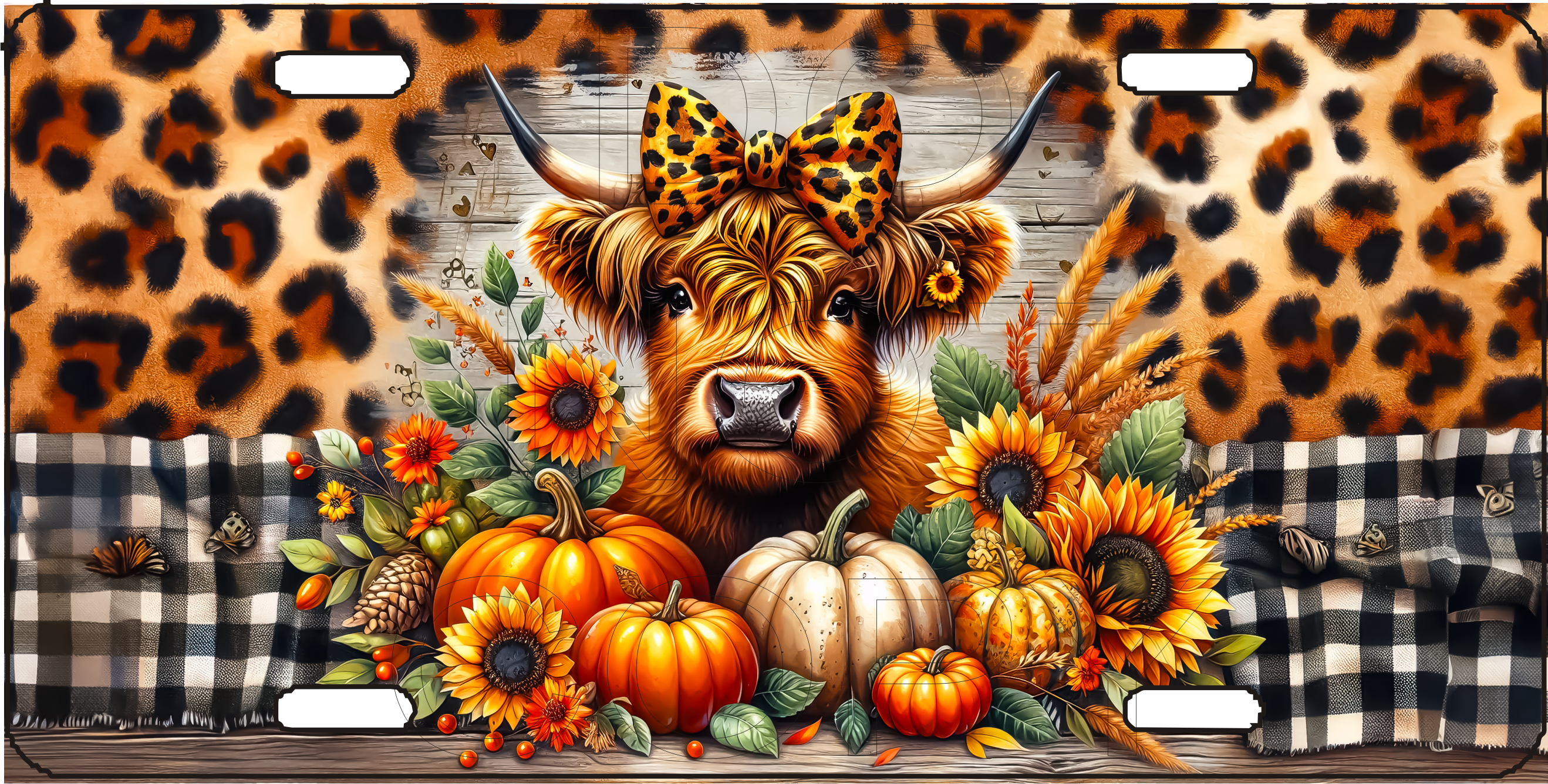 Country Cow - Sublimation Transfer