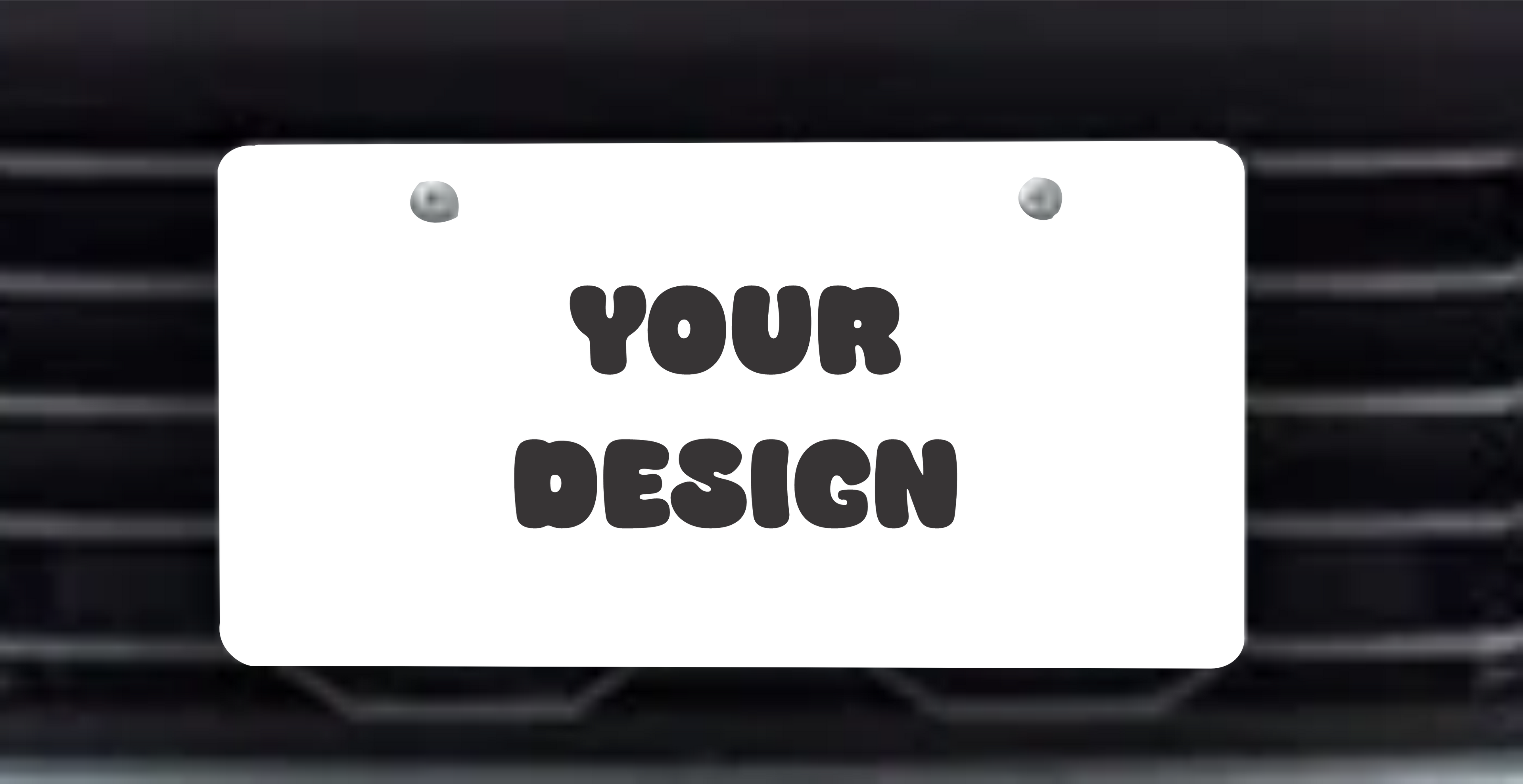 License Plate - Sublimation Transfers - Custom Printing