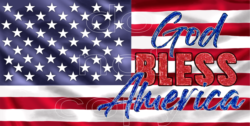 License Plate Sheets - Sublimation Transfer