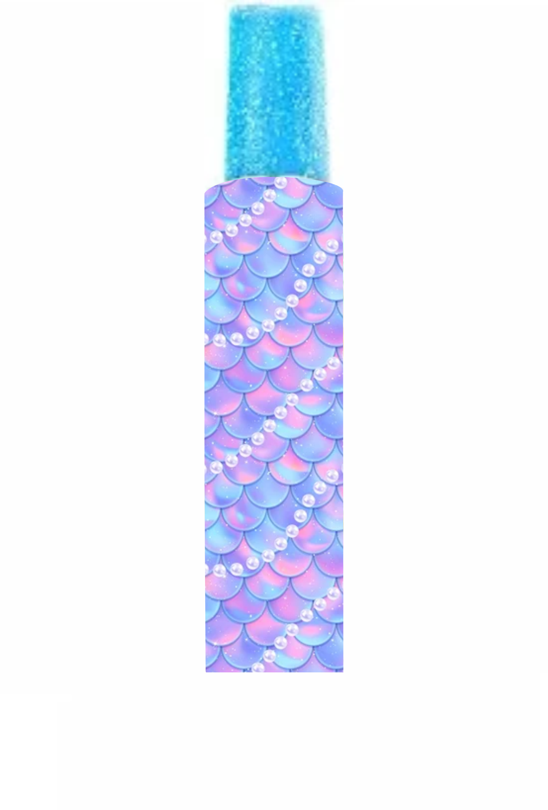 Mermaid Scales & Pearls - Popsicle Holder Design - Sublimation Transfers