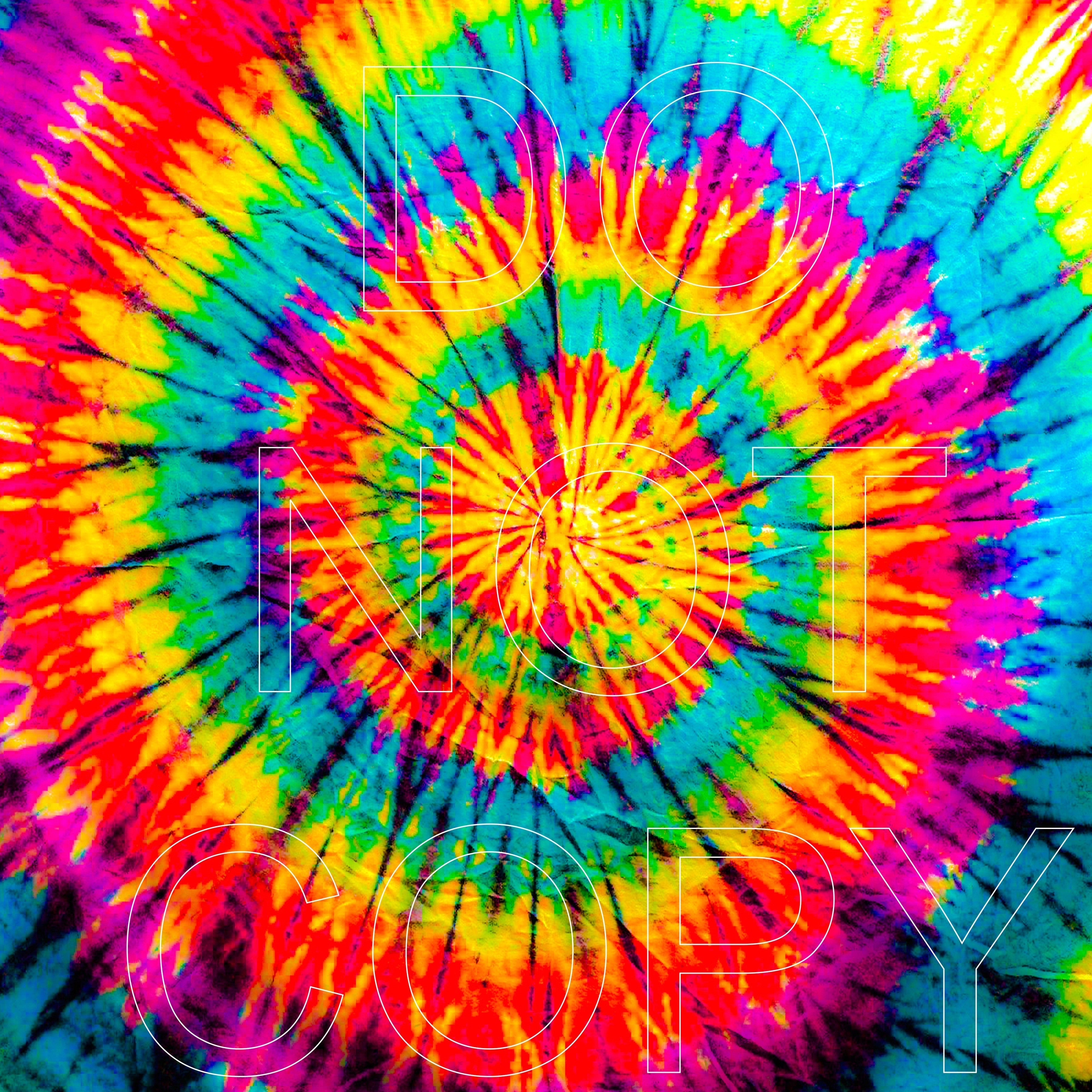 Tie Dye Swirl - Full Pattern - Vinyl, Sublimation Transfers