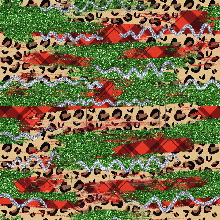 Christmas Plaid Mix - Full Pattern - Vinyl, Sublimation Transfers