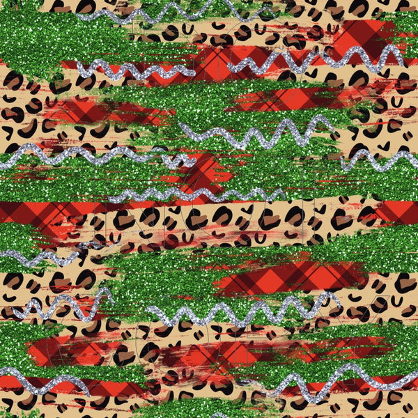 Christmas Plaid Mix - Full Pattern - Vinyl, Sublimation Transfers