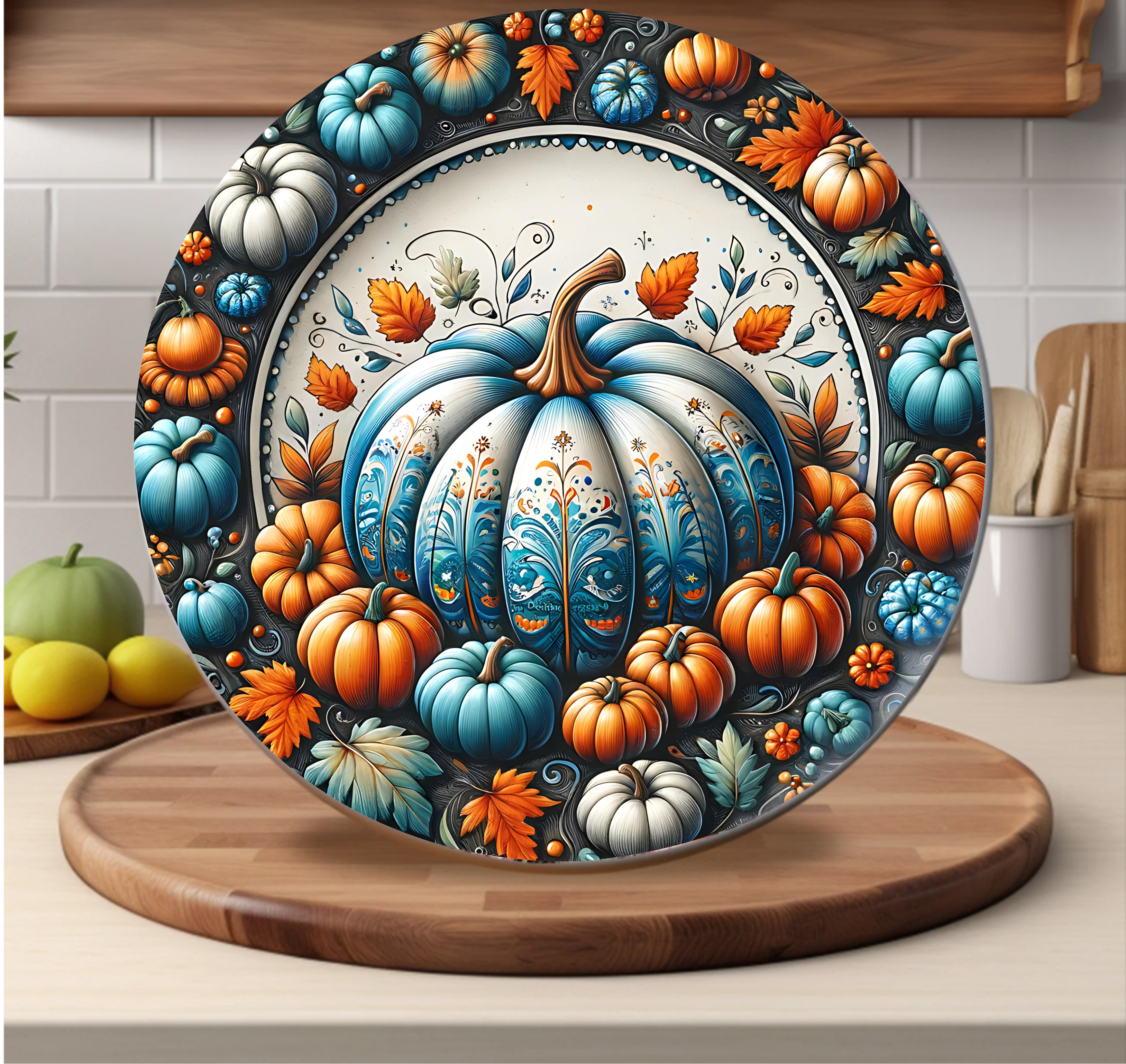 Fall Pumpkins - Cutting Board - Sublimation Transfer