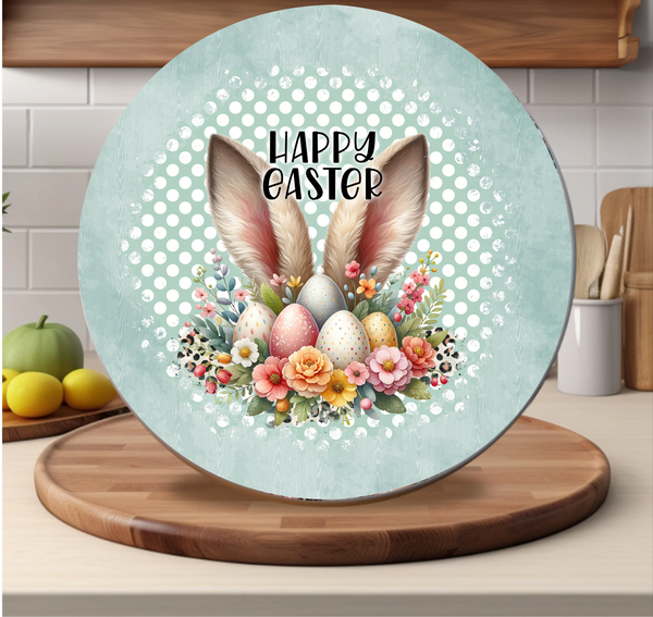 Happy Easter - Cutting Board - Sublimation Transfer