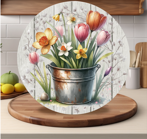 Spring Floral Bundle - Cutting Board - Sublimation Transfer