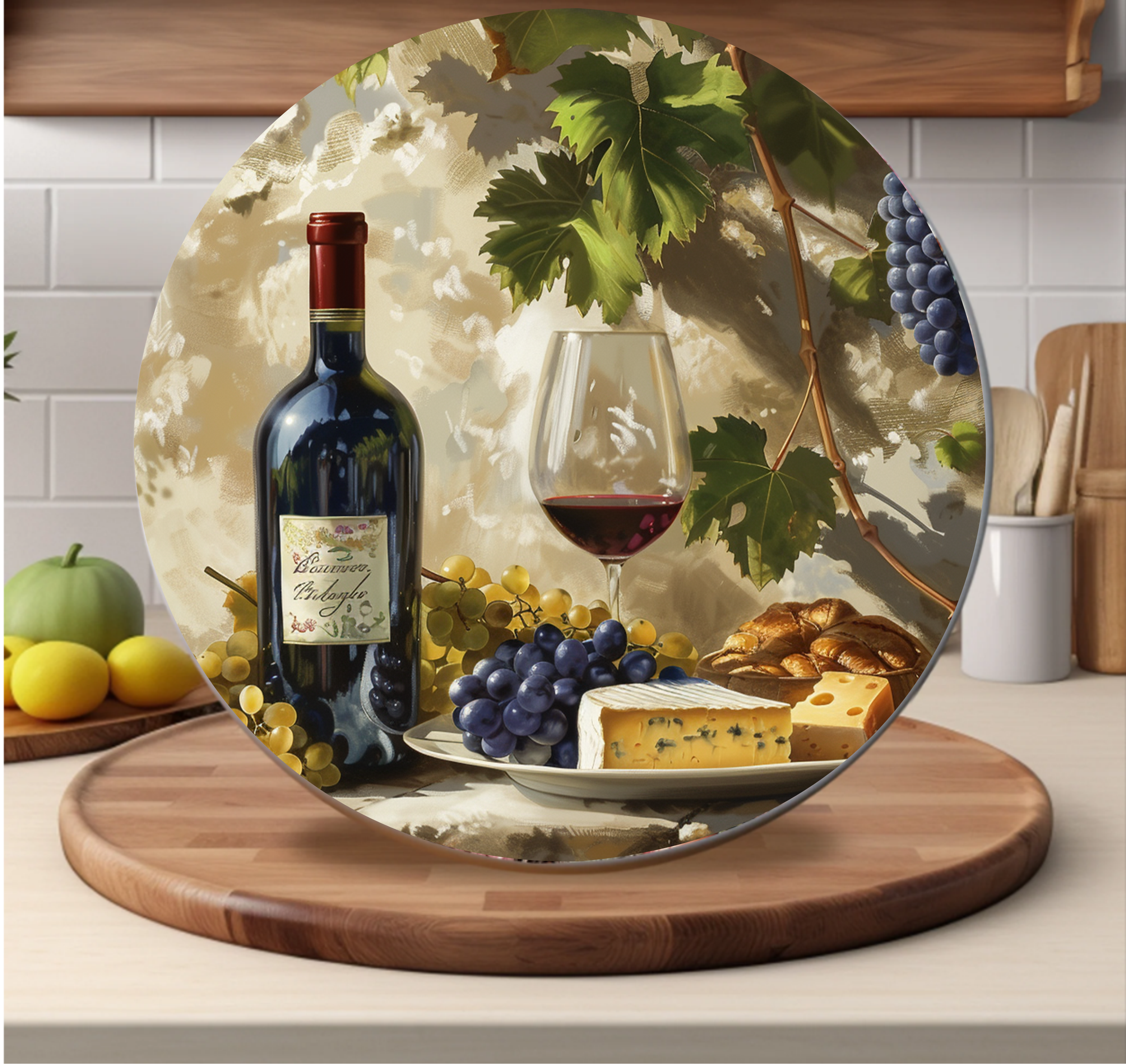 Italian Vibes - Cutting Board - Sublimation Transfer