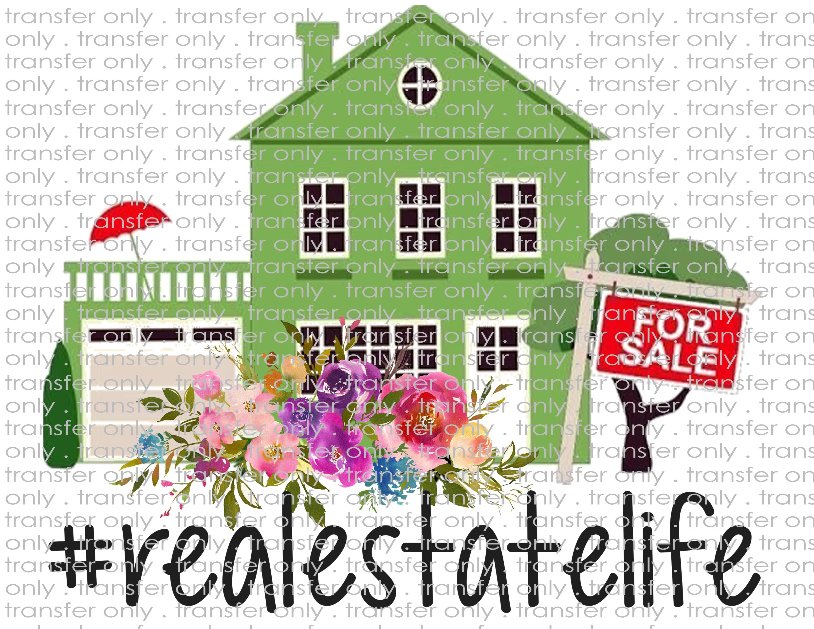 Waterslide, Sublimation Transfers - Real Estate