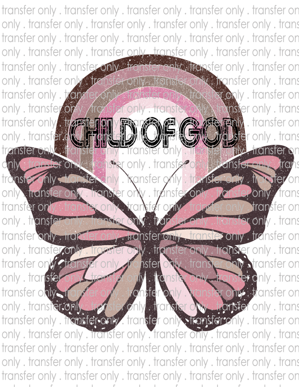 Child of God - Waterslide, Sublimation Transfers