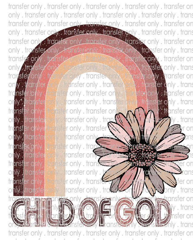 Child of God - Waterslide, Sublimation Transfers