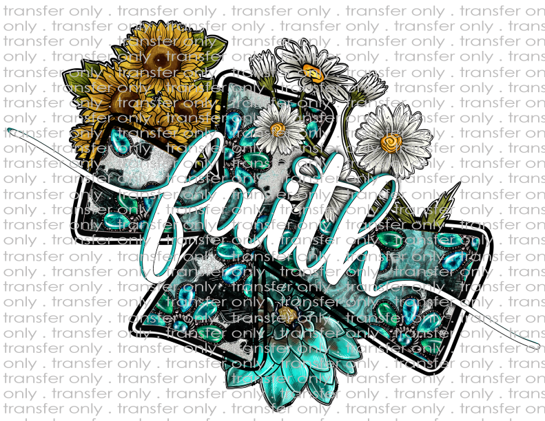 Faith - Waterslide, Sublimation Transfers