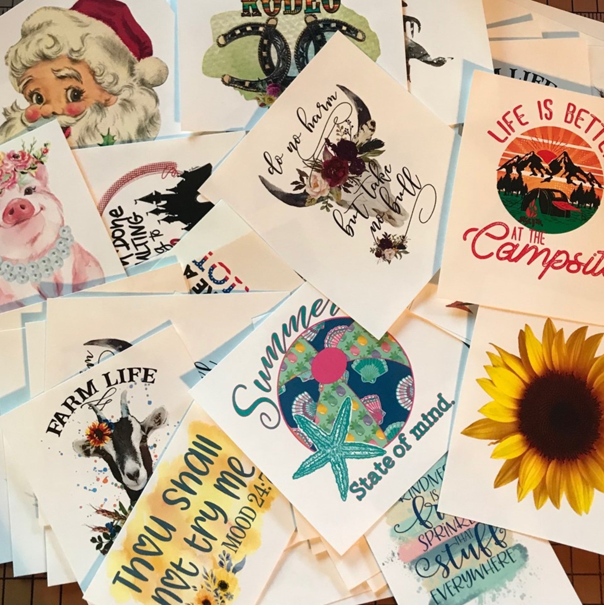 3.5" Waterslide Transfer - Grab Bag