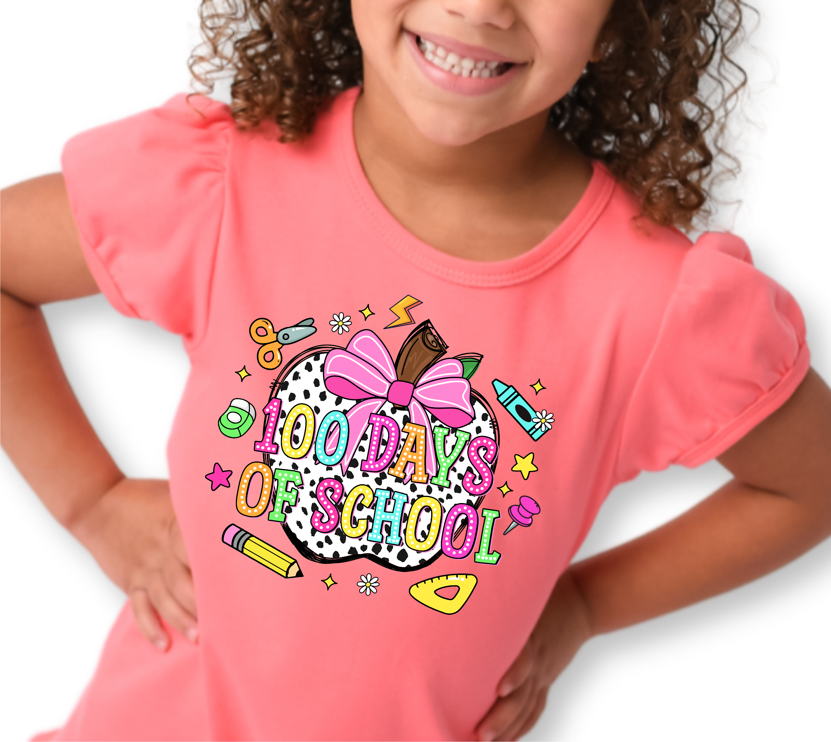 100 Days of School - DTF Transfer