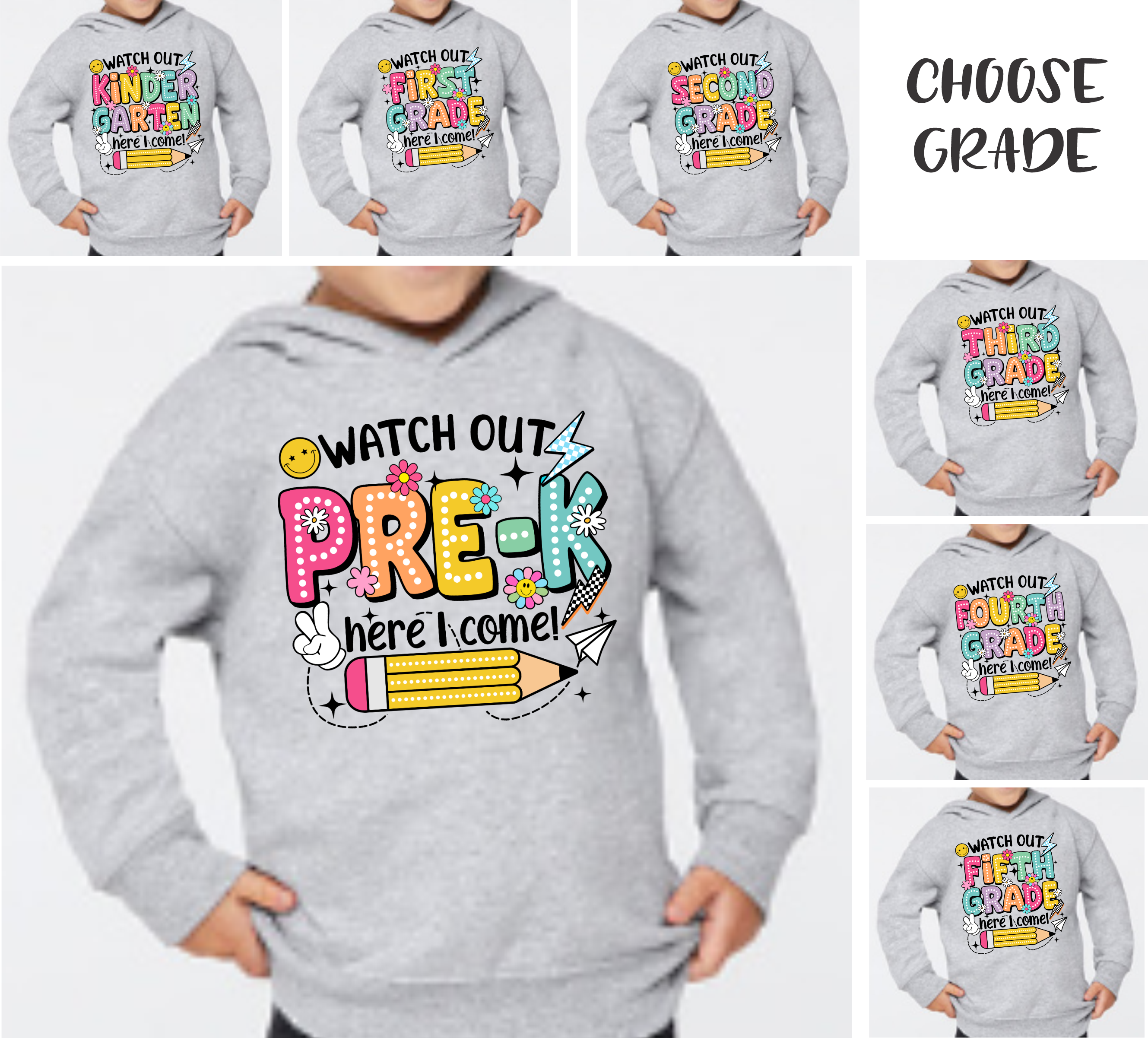 Watch Out - Choose Grade - DTF Transfer