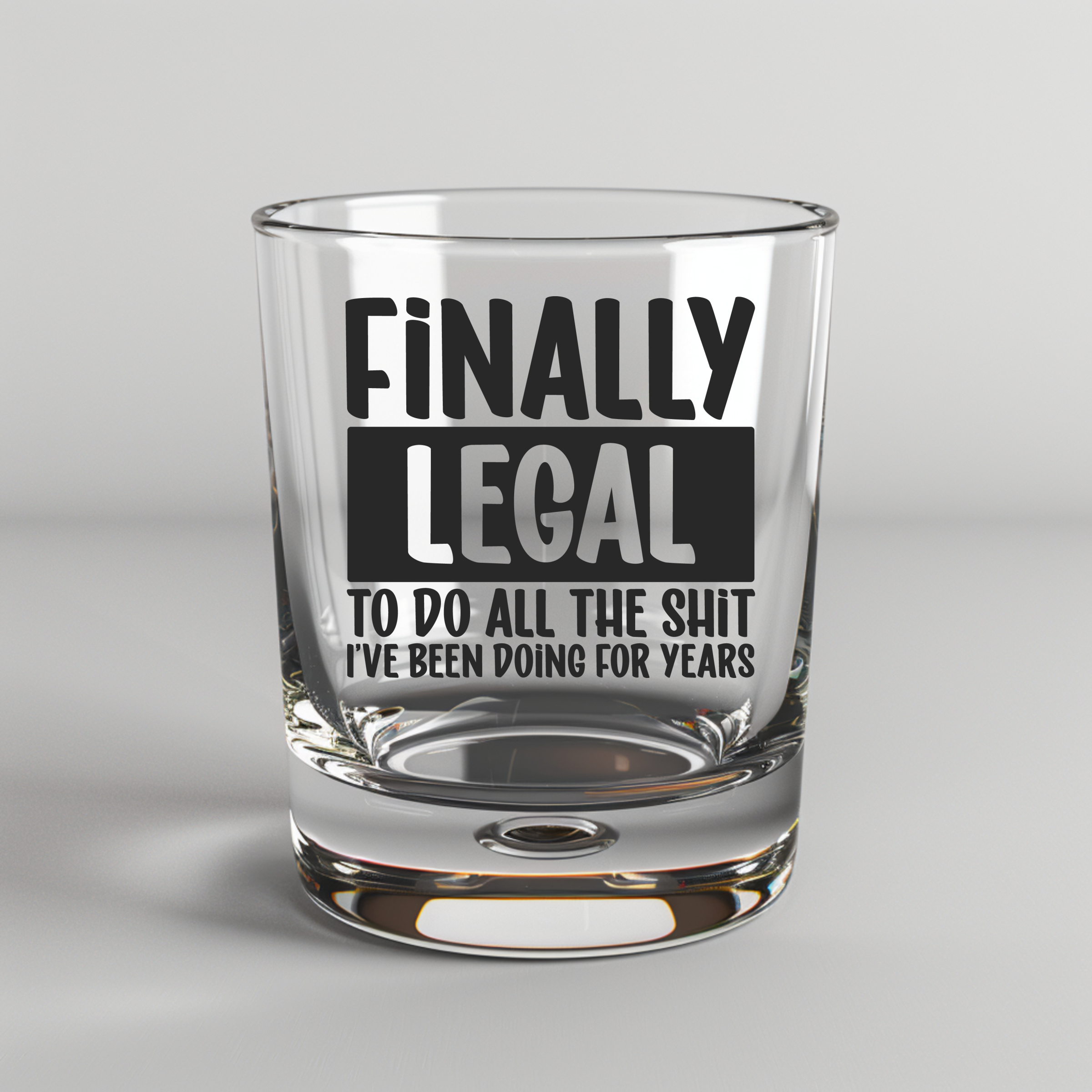 Finally Legal To Do All The Shit I've Been Doing For Years - UV DTF Decal