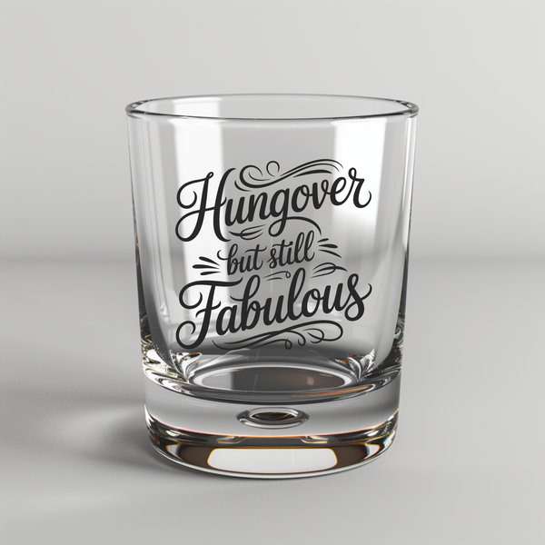 Hungover But Still Fabulous -  UV DTF Decals